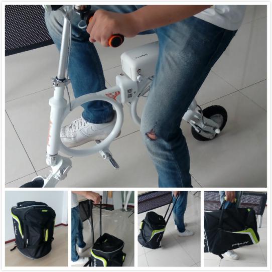 smallest one-second folding bike