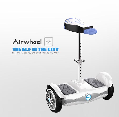 For short, Airwheel electric scooter S6 offers various ways of riding for riders in a wide range of application scenarios.