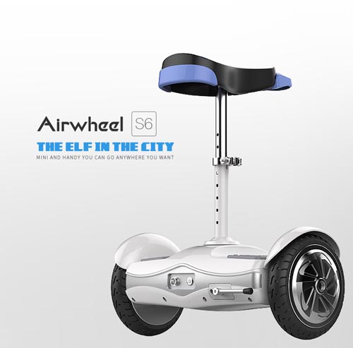 Gracias a Airwheel scooters eléctricos, los trabajadores de oficina se liberaron de la tortura de los atascos.