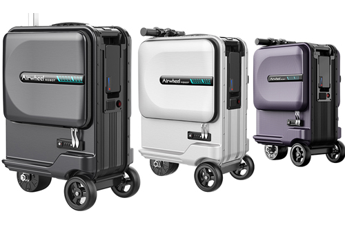 Airwheel SE3miniT motorized rideable luggage